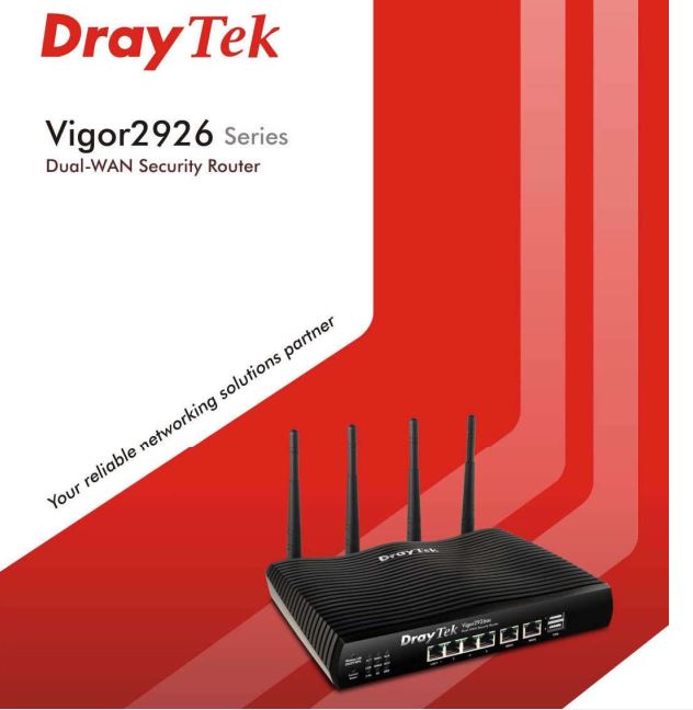 Mô hình hệ thống mạng sử dụng Router Draytek Vigor2926